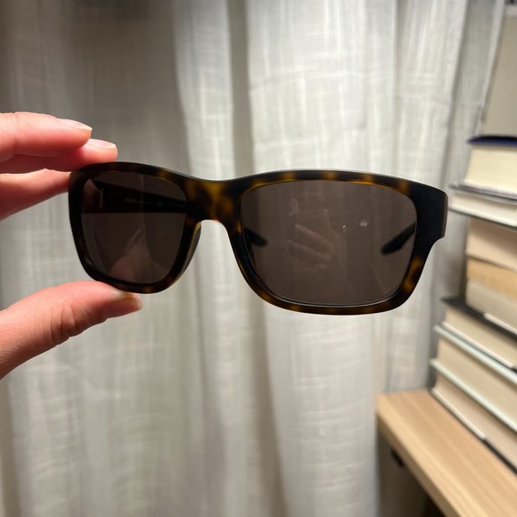 Prada Linea Rossa PS 01WS Sunglasses, Havana Rubber / Brown (58106H) - Picture 2 of 7